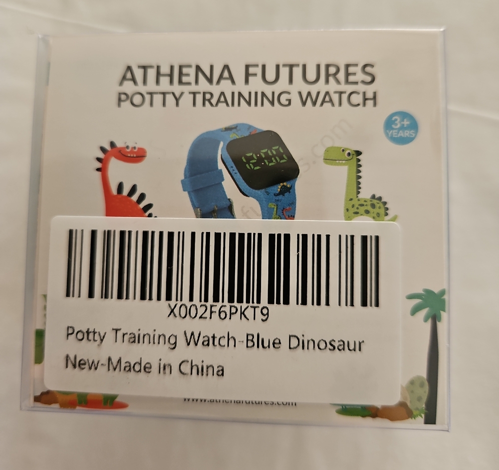 Blue Kids Potty Training Watch